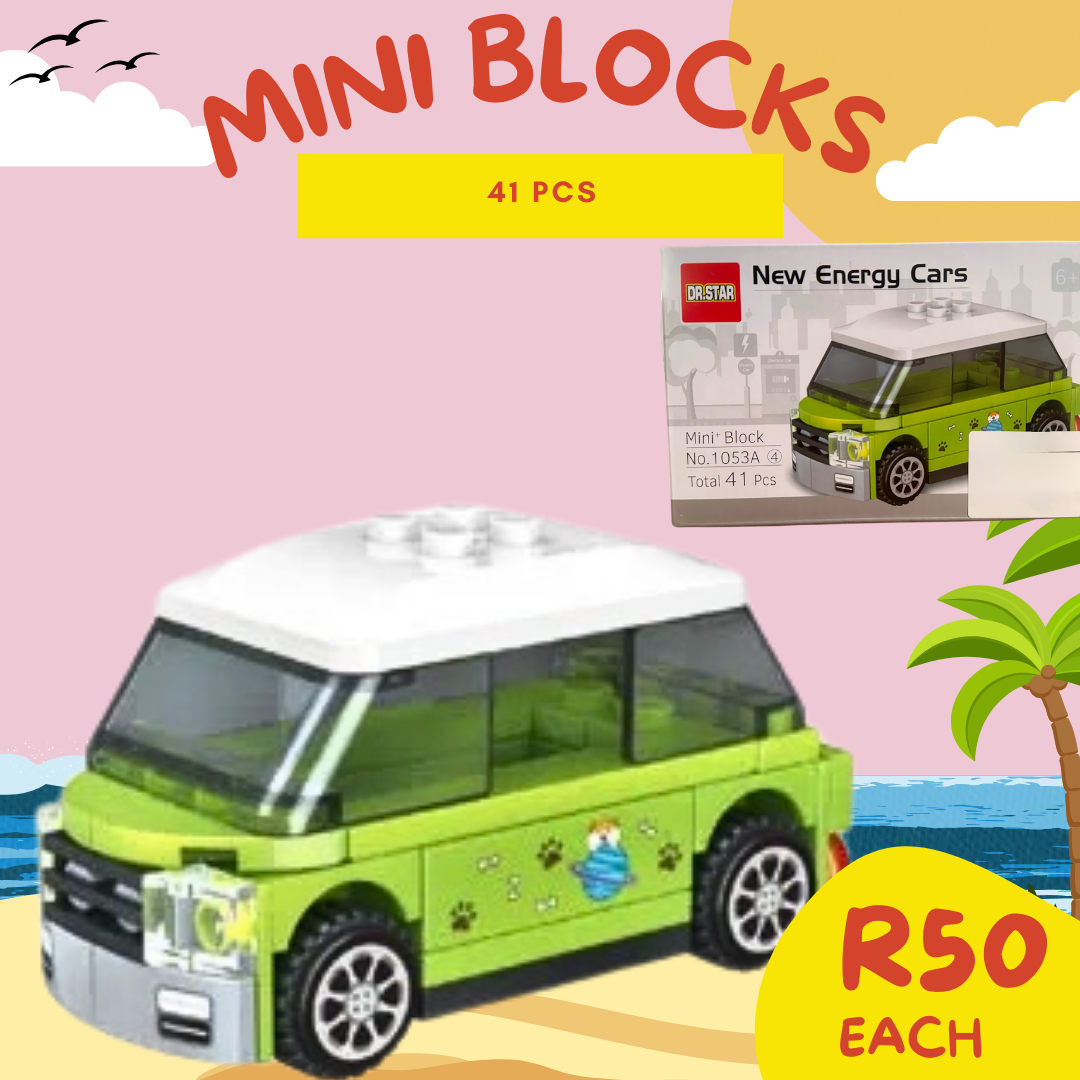 Mini Blocks New Energy Vehicle Series