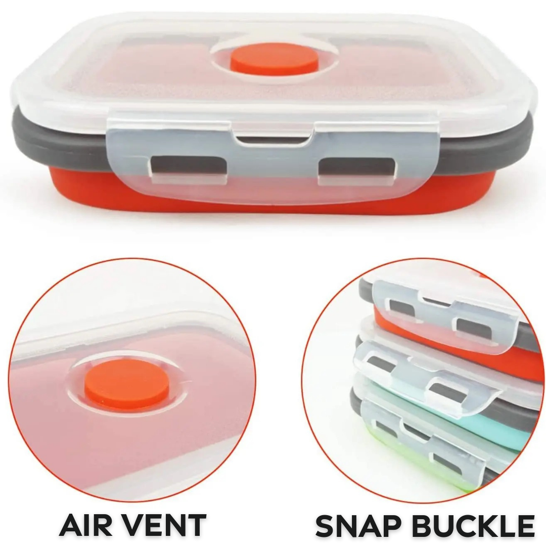 Collapsible Silicone Lunch Box