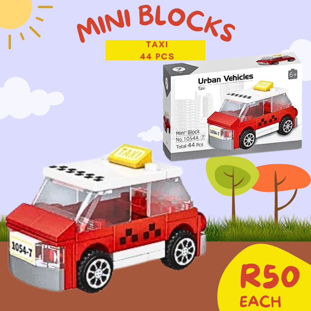 Mini Blocks Urban Vehicles