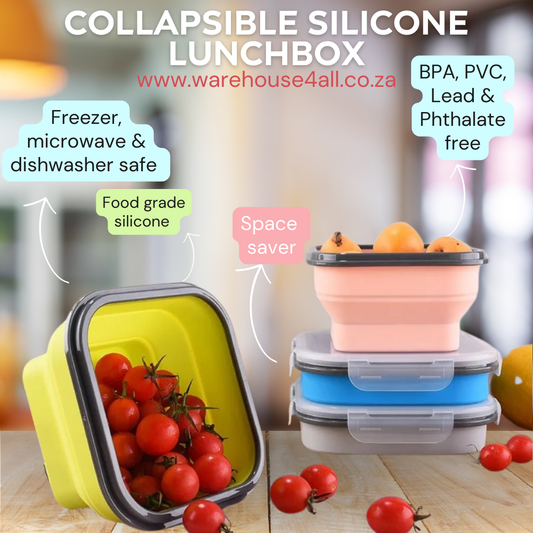 Collapsible Silicone Lunch Box