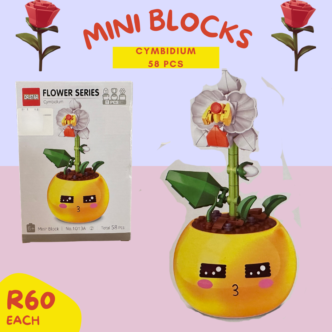 Mini Blocks Flower Series