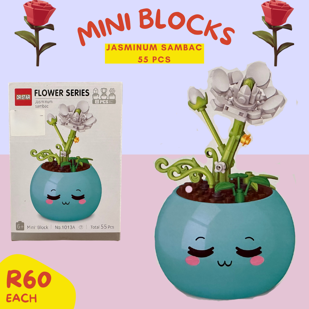 Mini Blocks Flower Series