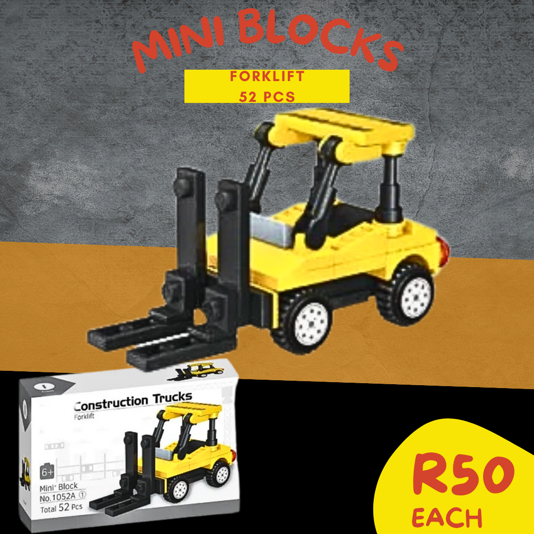 Mini Blocks Construction Vehicle Series