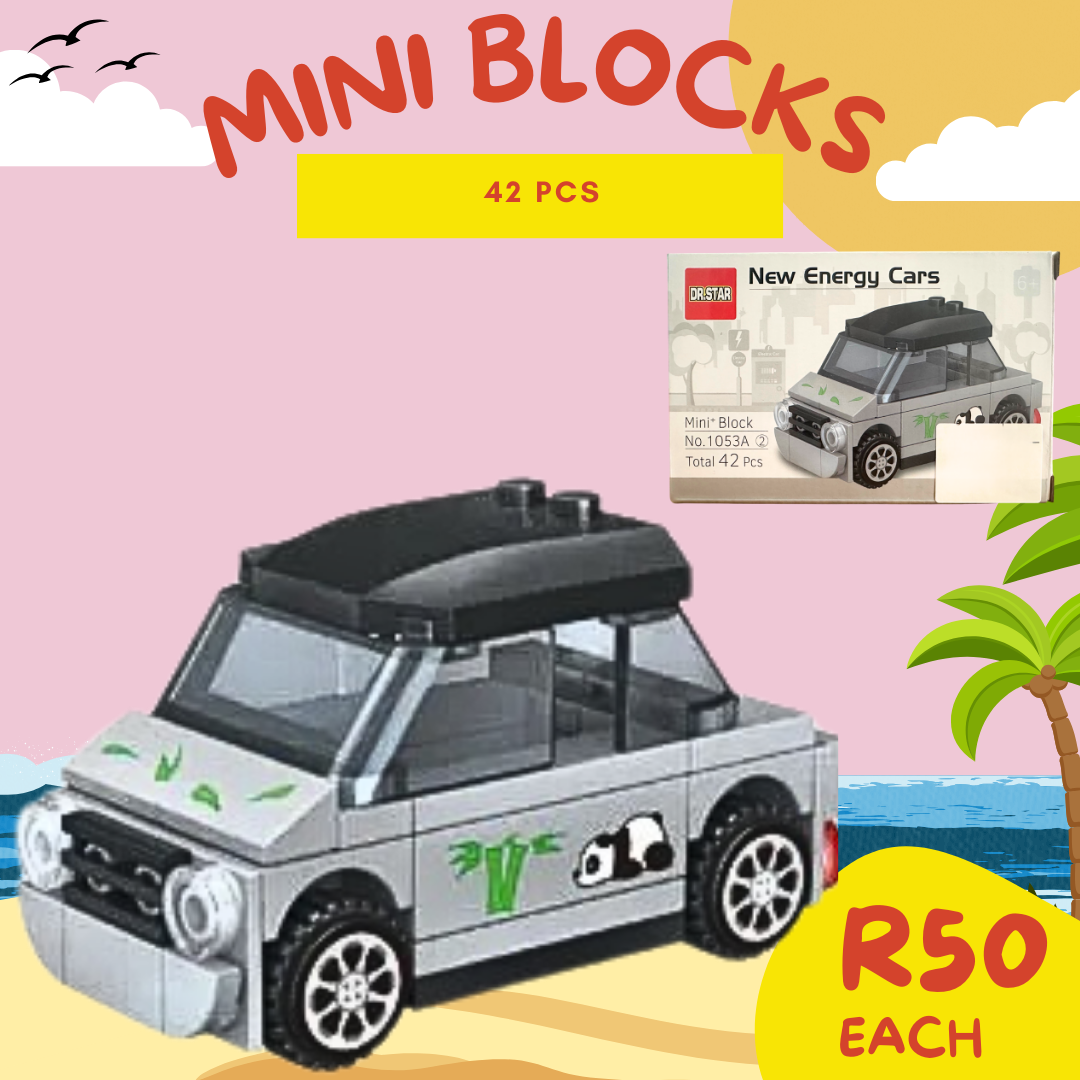 Mini Blocks New Energy Vehicle Series