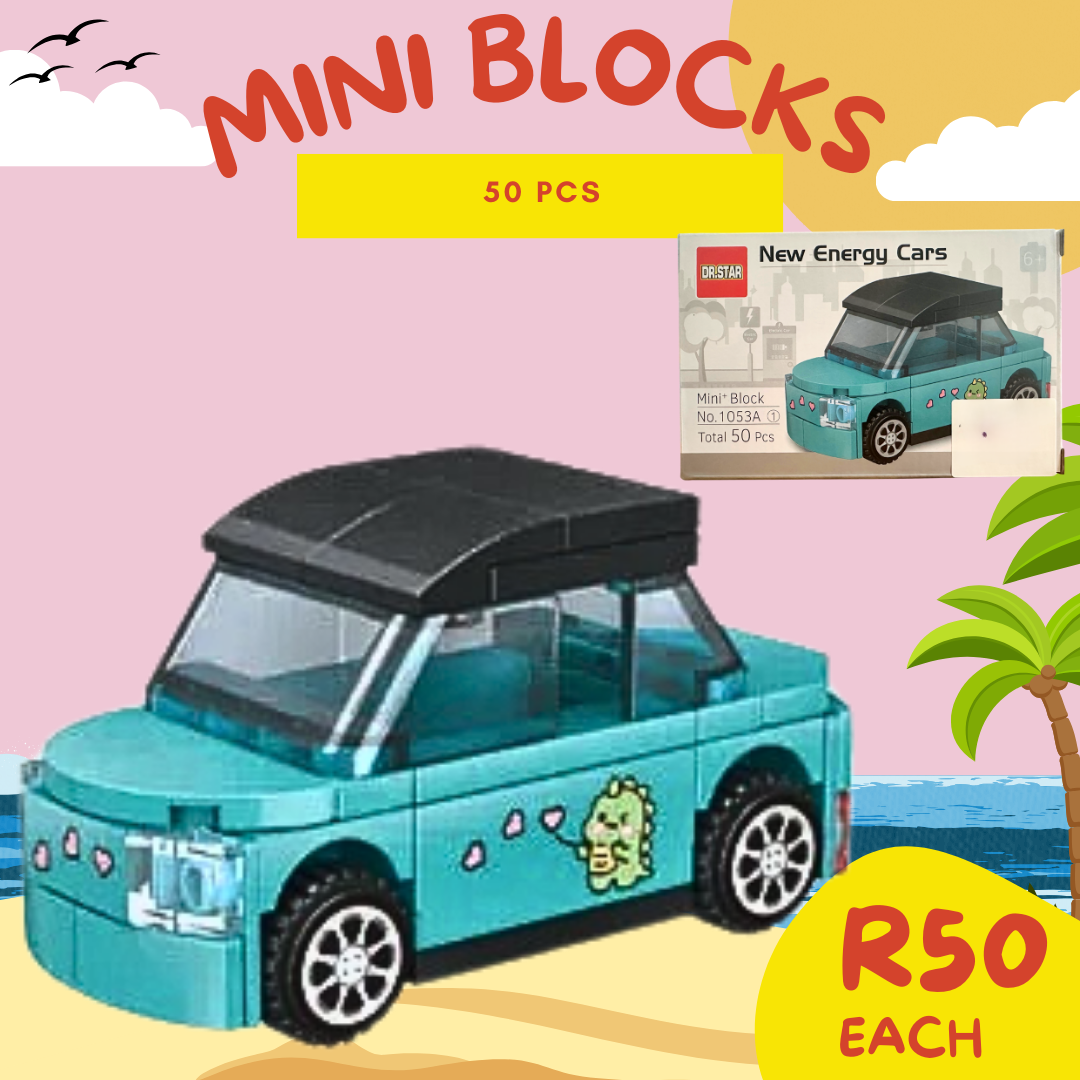 Mini Blocks New Energy Vehicle Series