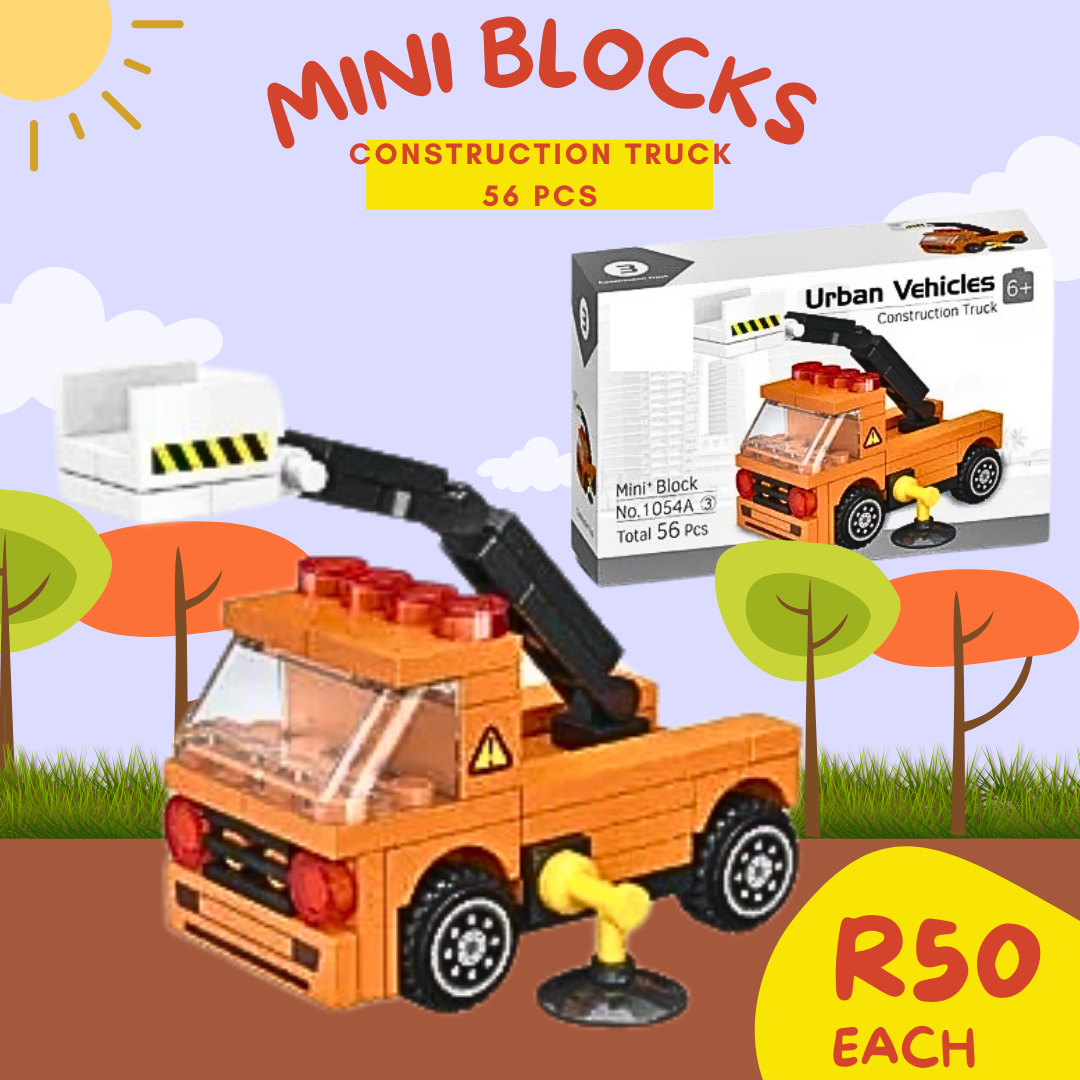 Mini Blocks Urban Vehicles