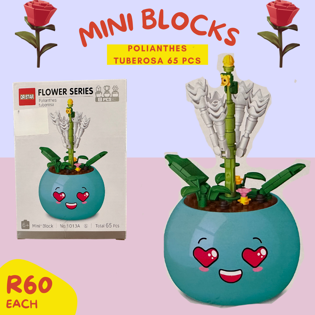 Mini Blocks Flower Series