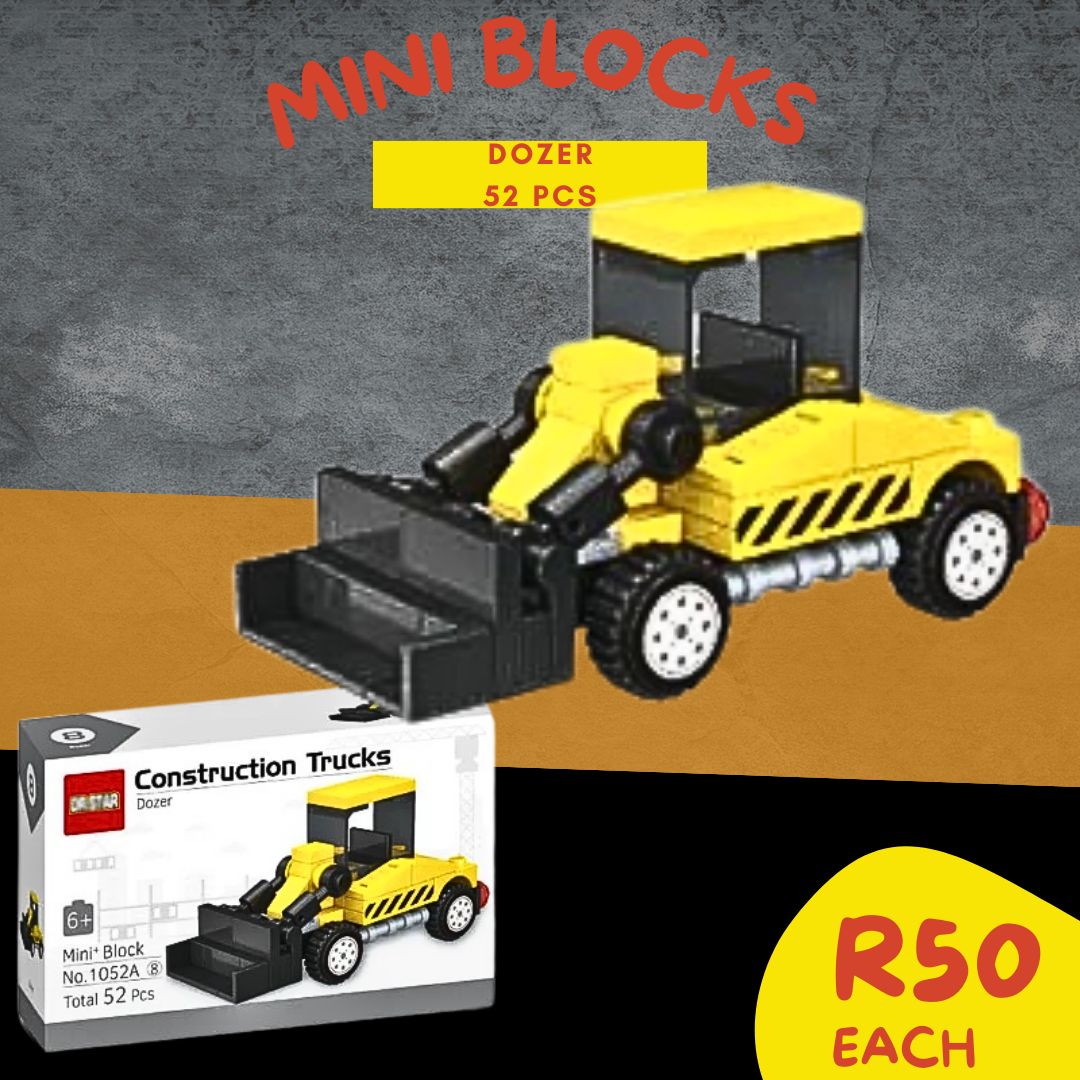 Mini Blocks Construction Vehicle Series