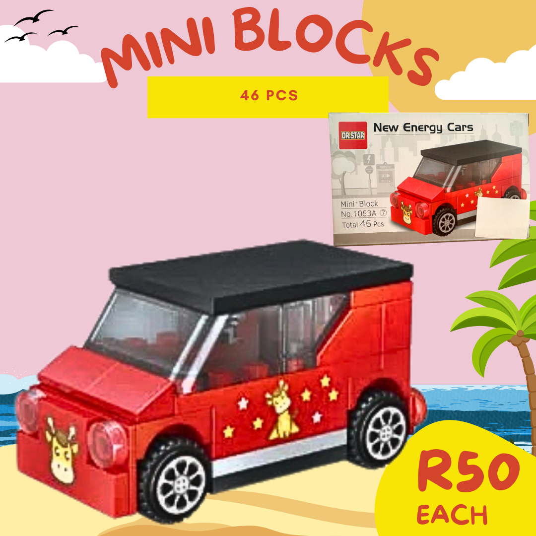 Mini Blocks New Energy Vehicle Series