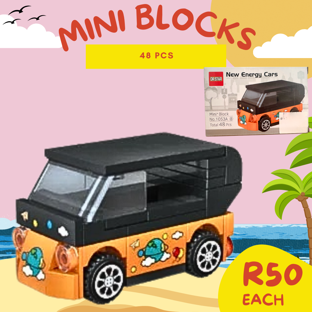 Mini Blocks New Energy Vehicle Series