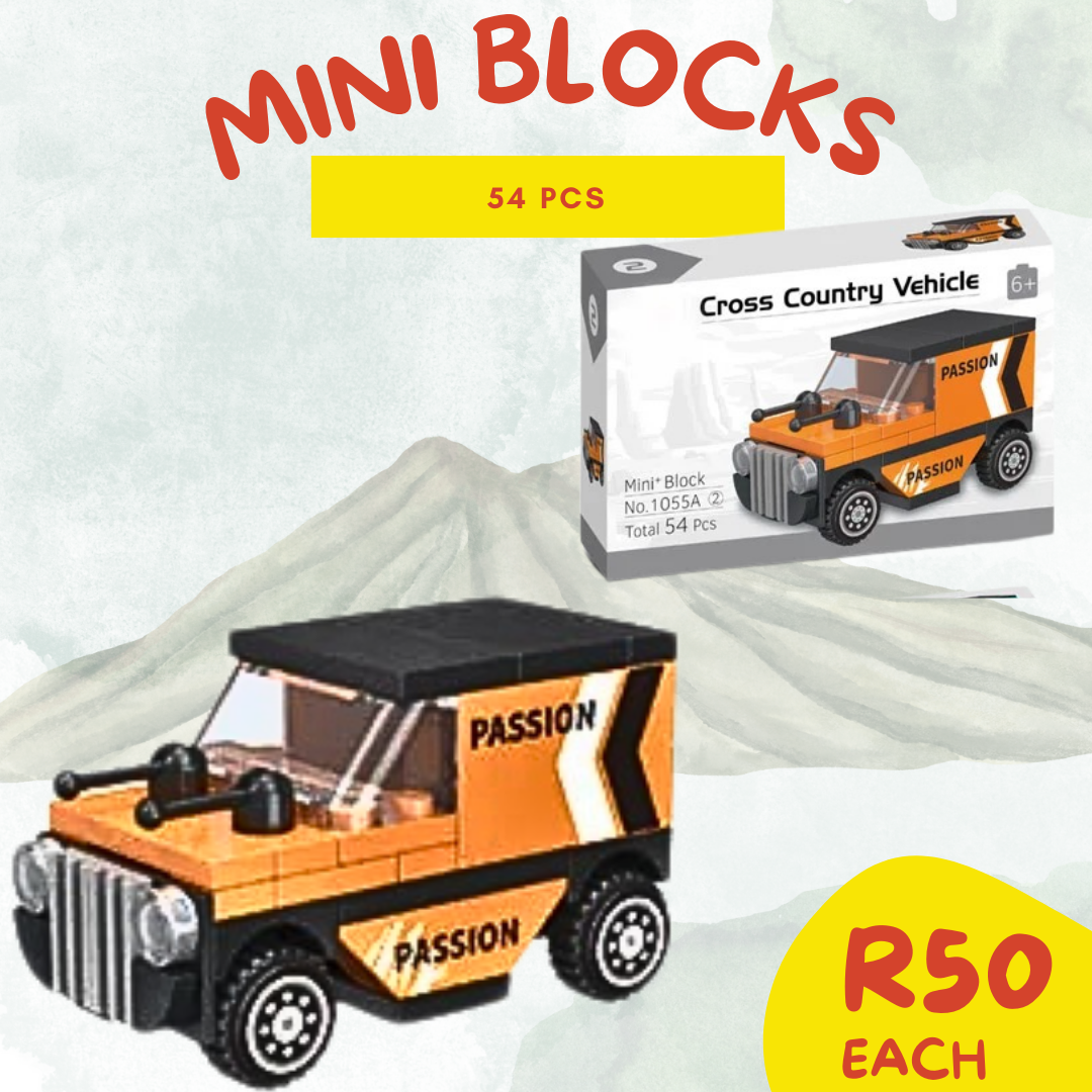 Mini Blocks Cross Country Vehicle Series