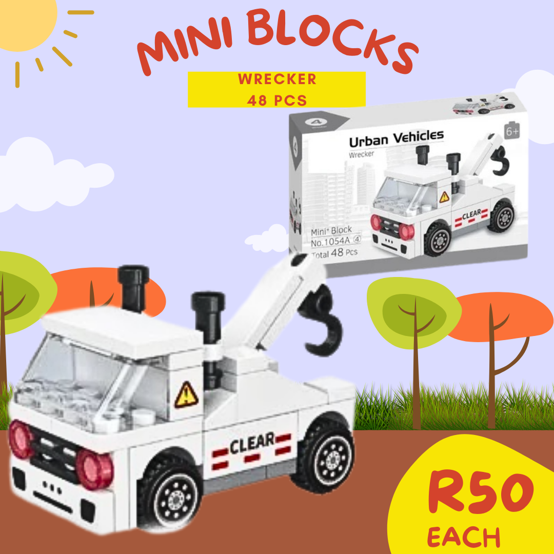 Mini Blocks Urban Vehicles