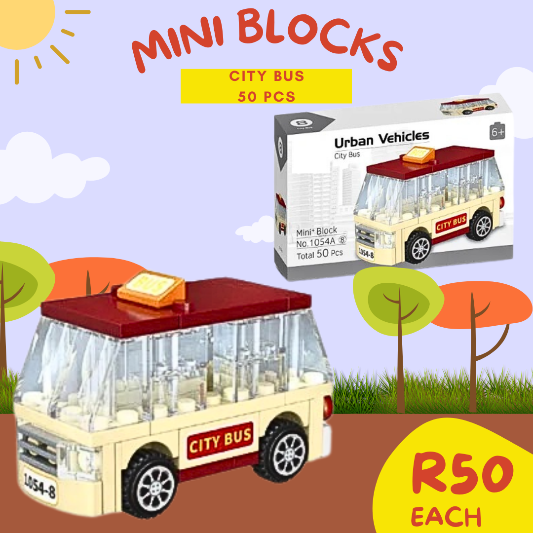 Mini Blocks Urban Vehicles