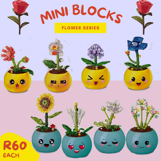 Mini Blocks Flower Series