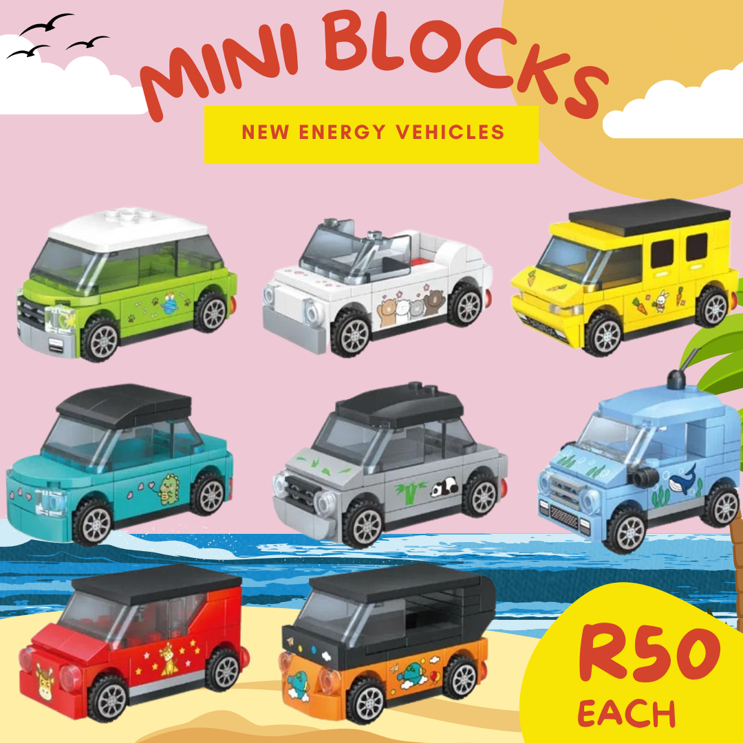 Mini Blocks New Energy Vehicle Series