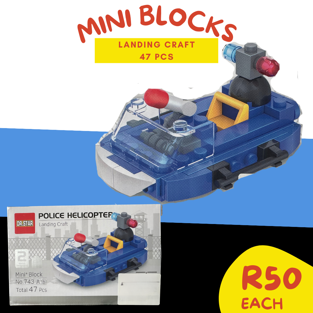 Mini Blocks Police Series