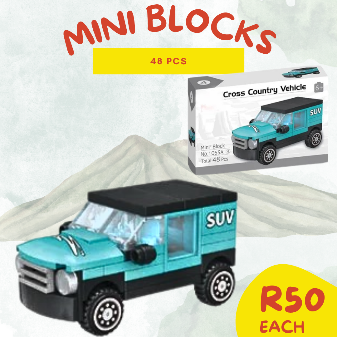 Mini Blocks Cross Country Vehicle Series