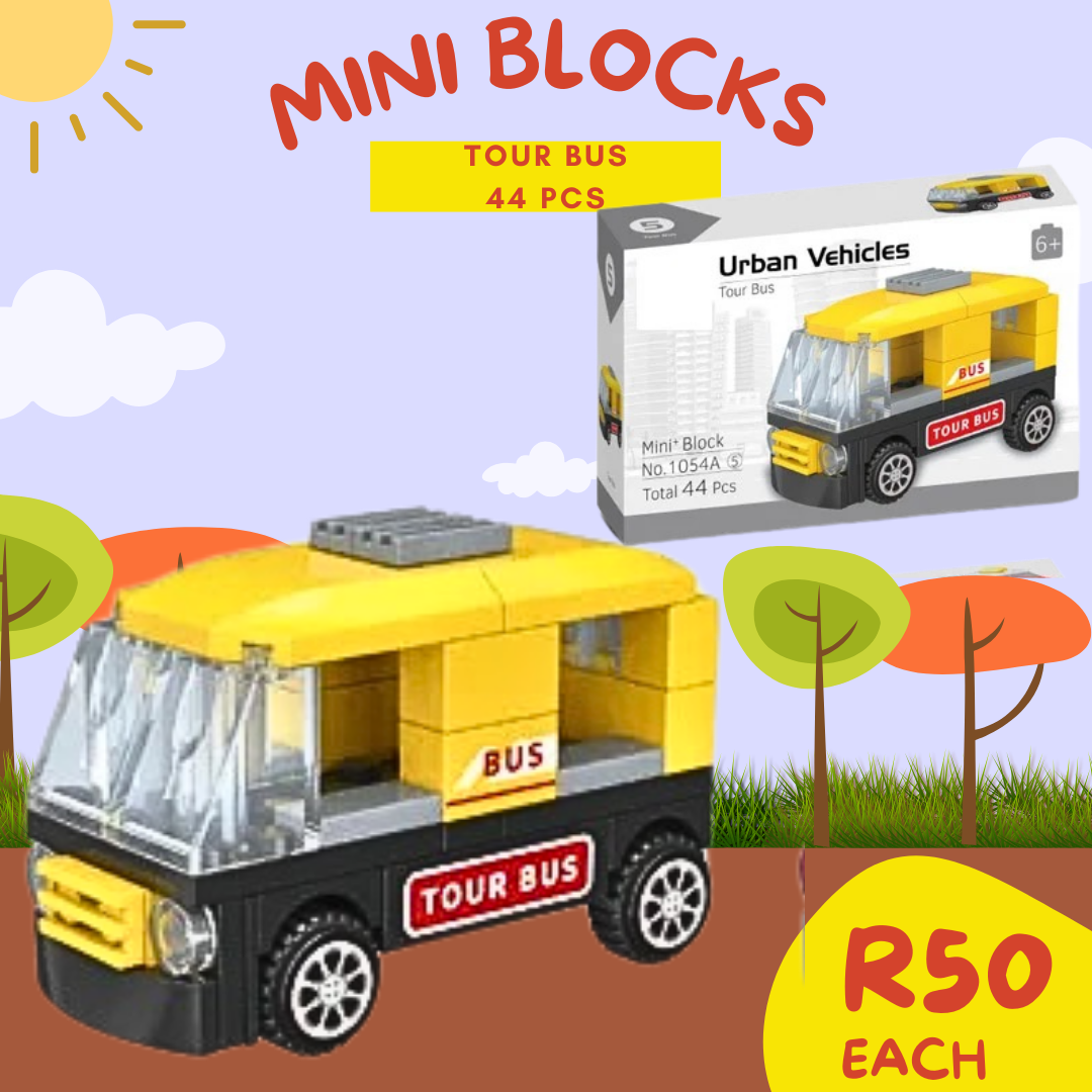 Mini Blocks Urban Vehicles