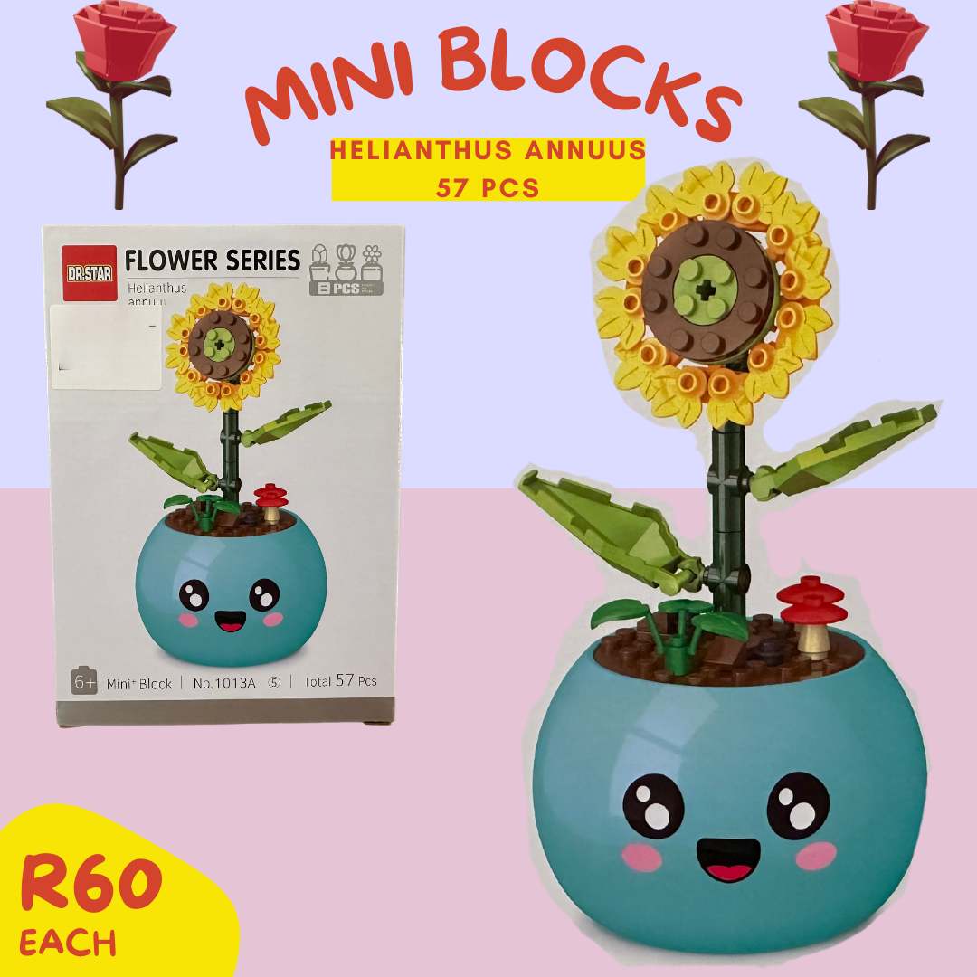 Mini Blocks Flower Series