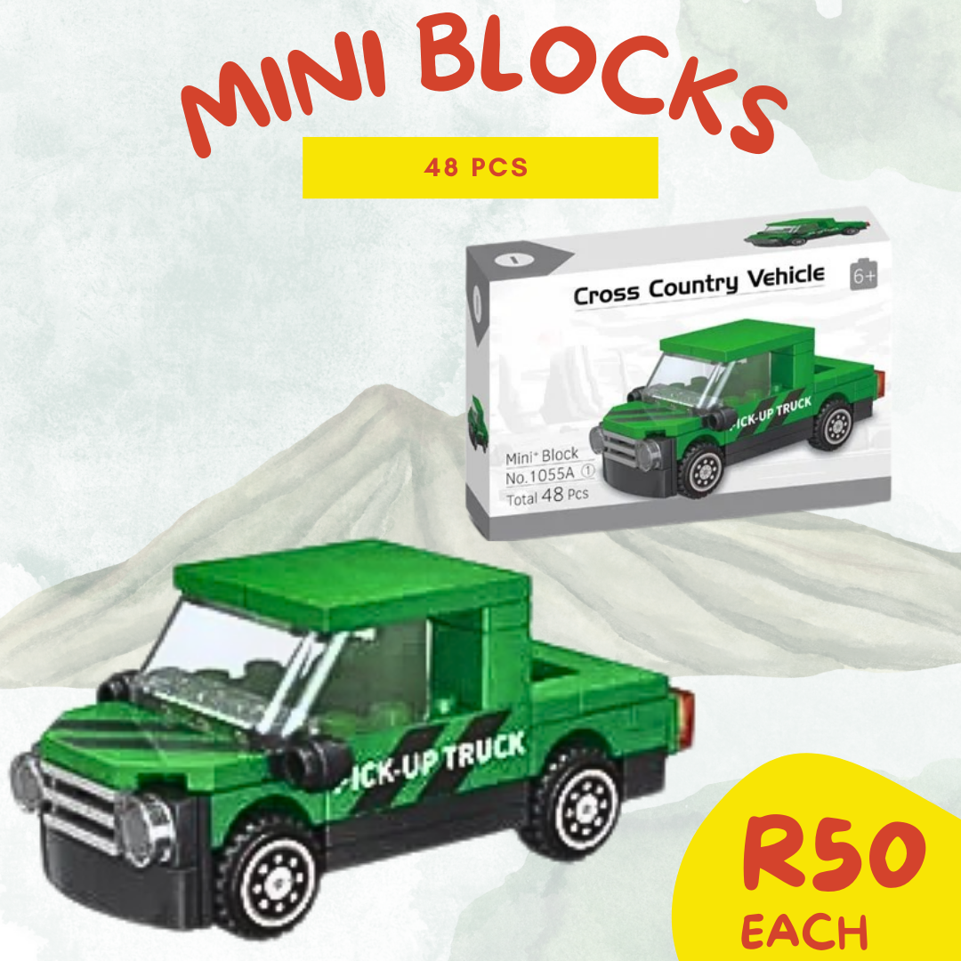 Mini Blocks Cross Country Vehicle Series