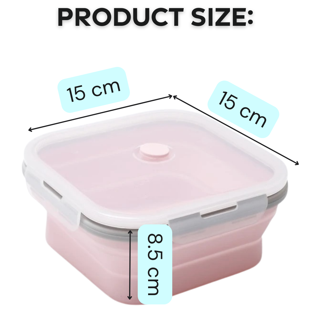 Collapsible Silicone Lunch Box