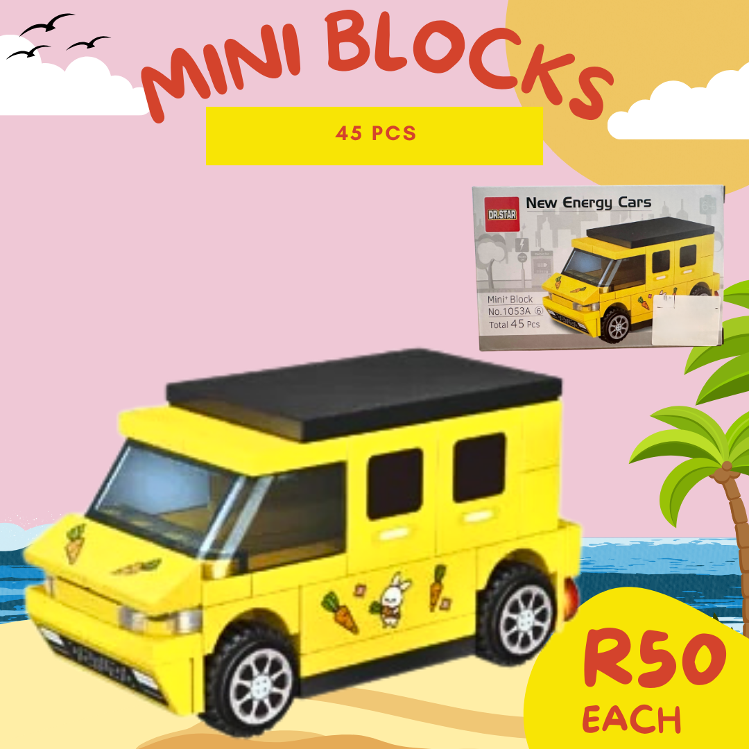 Mini Blocks New Energy Vehicle Series