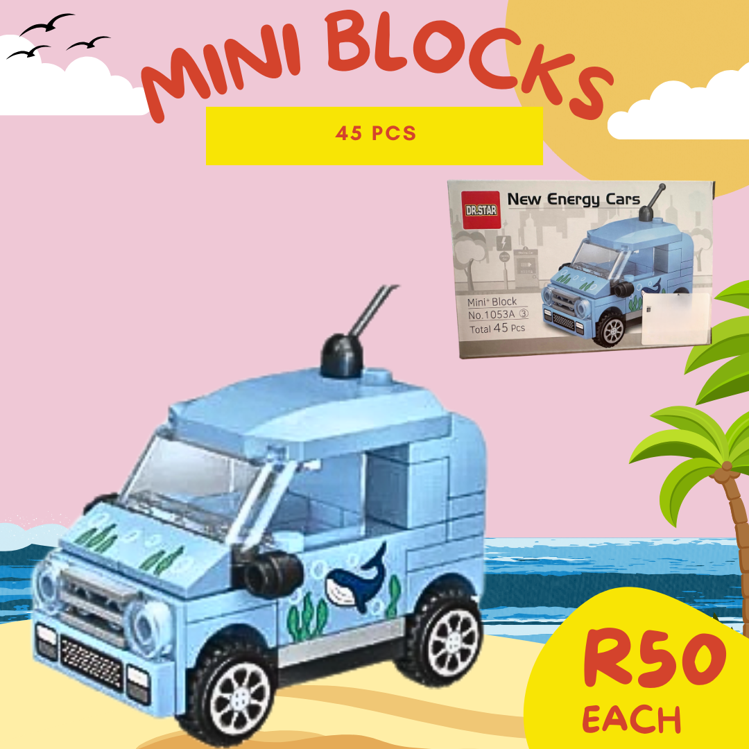 Mini Blocks New Energy Vehicle Series