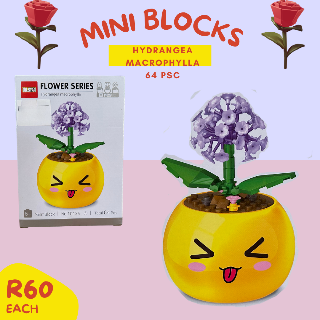 Mini Blocks Flower Series