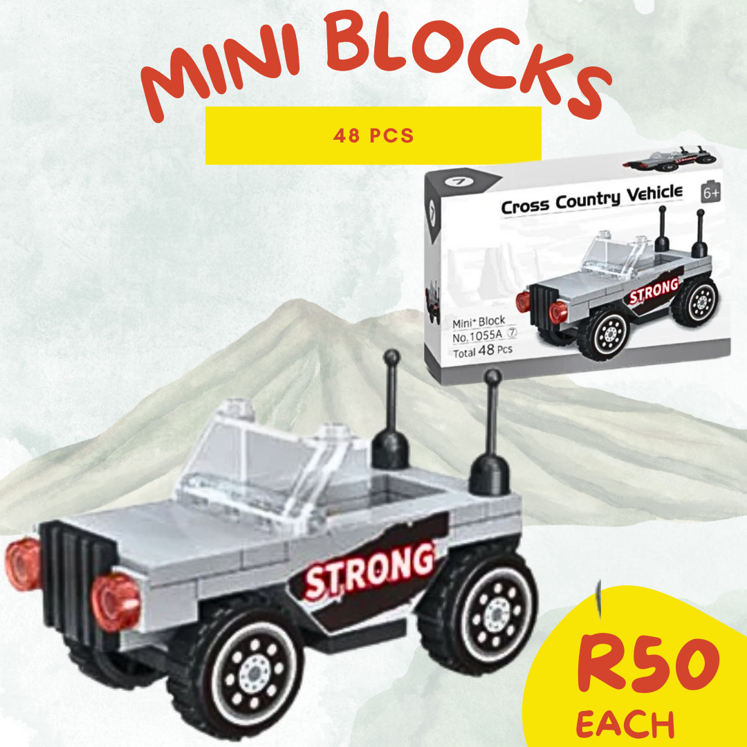 Mini Blocks Cross Country Vehicle Series