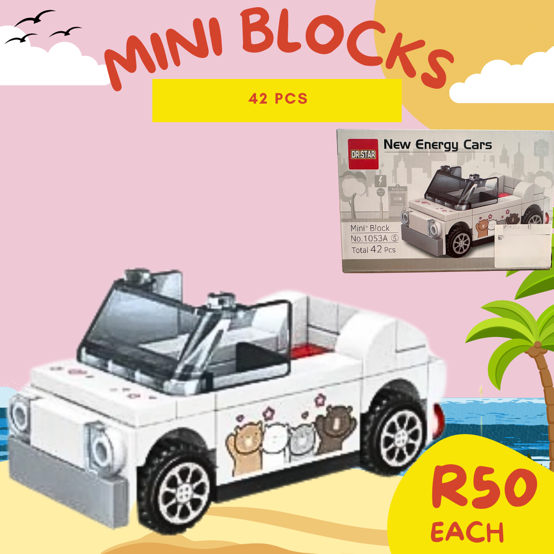 Mini Blocks New Energy Vehicle Series