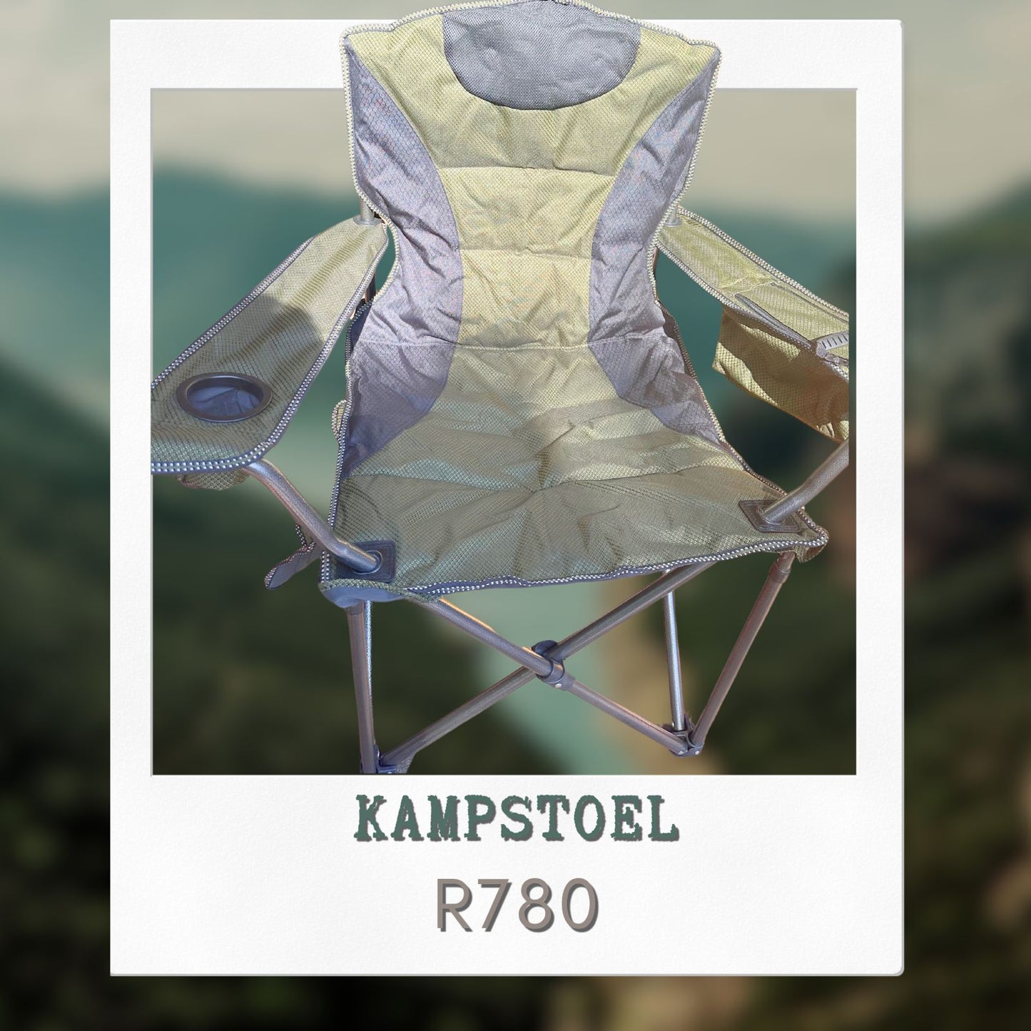 Camping chair / Kampstoel