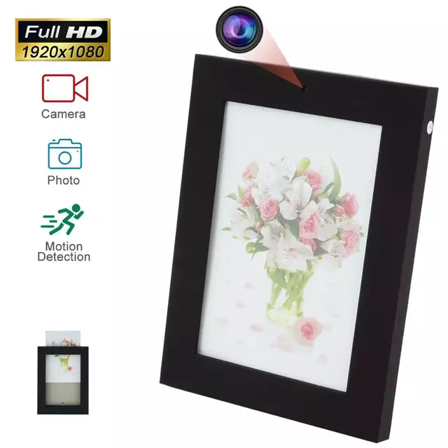 Hidden Camera Photo Frame