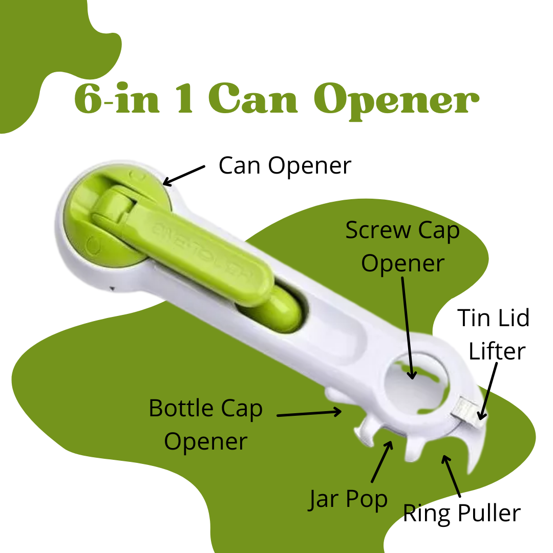 6-in-1 Can Opener