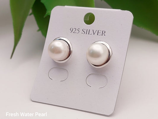 Freshwater Pearl S925 Earrings